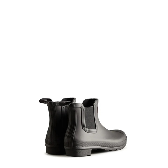 New Hunter BLK Chelsea Rain Boot Women, Size US 8/ EUK 40/41/ EU 7- Black - Picture 8 of 10